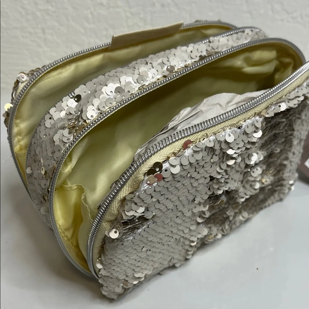 Sequin Silver Women's Bag